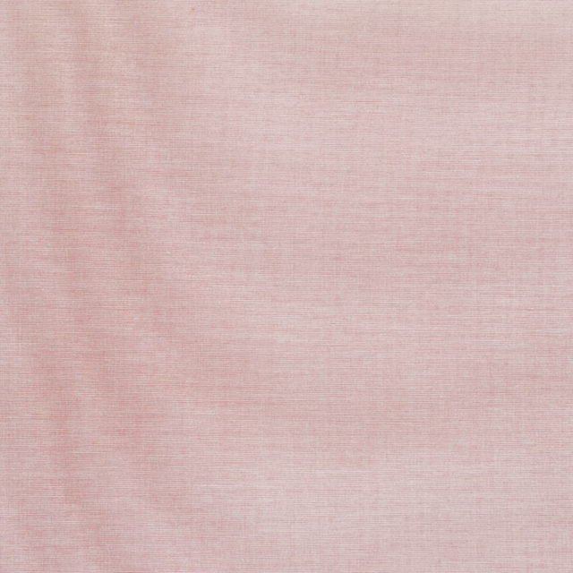 Pale blush pink fabric with a fine crosshatched weave and soft tonal variation