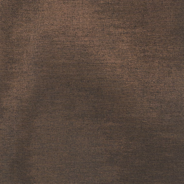 Dark bronze-brown fabric with fine irregular horizontal weave and subtle metallic sheen