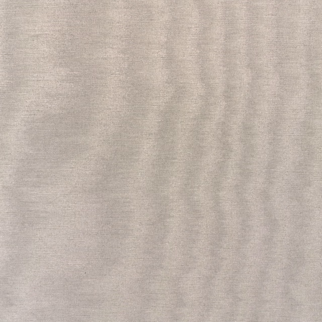 Pale moonstone-grey fabric with soft vertical waves and a subtle metallic sheen