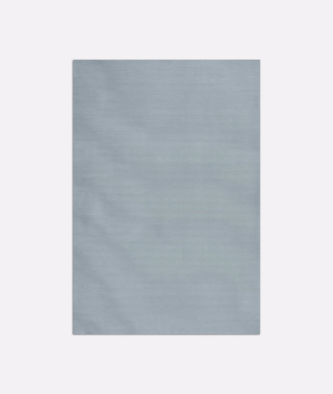 Pale storm-blue grey fabric with soft horizontal moiré-like shading