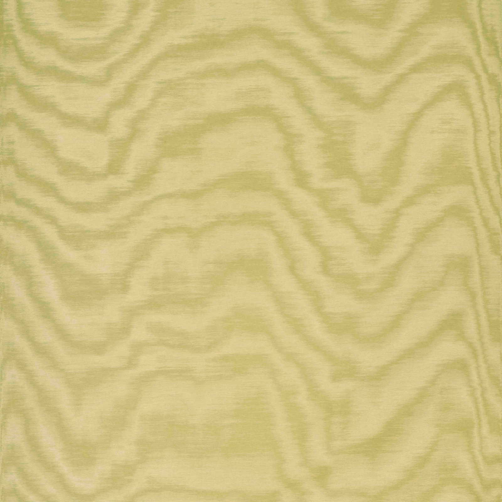 Pale anise-green fabric with softly rippling abstract lines and fine woven texture