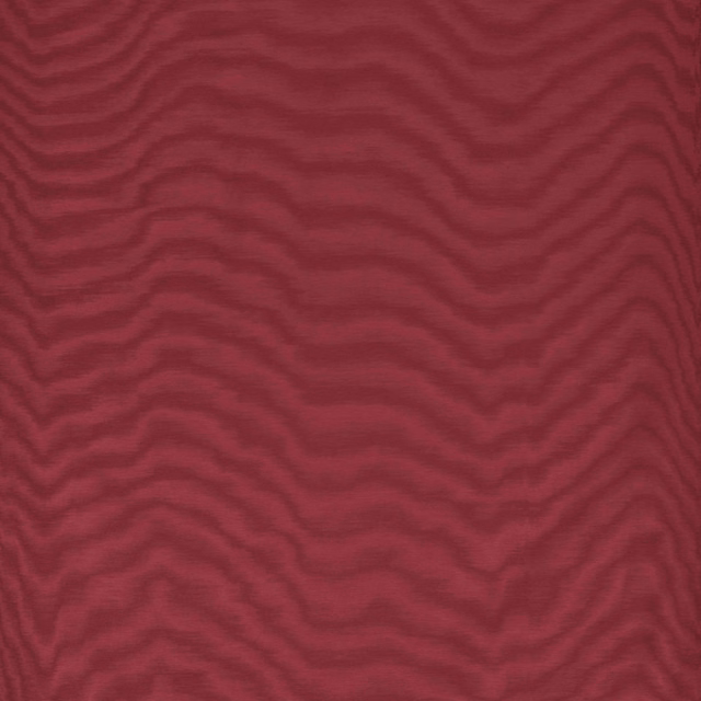 Deep burgundy textile with dark, rippling moiré lines and fine surface texture