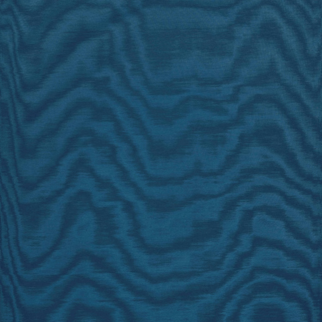 Deep ottanio teal fabric with dark flowing woodgrain lines and subtle woven texture