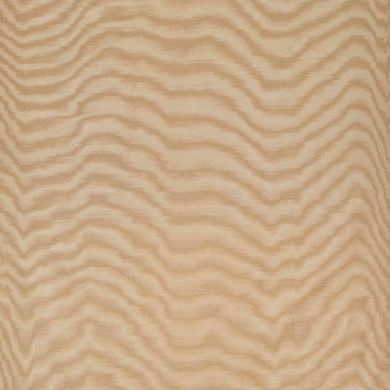 Sandy beige textile with softly rippling, woodgrain-like tonal lines