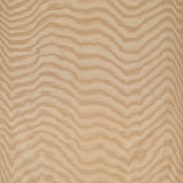 Sandy beige textile with softly rippling, woodgrain-like tonal lines