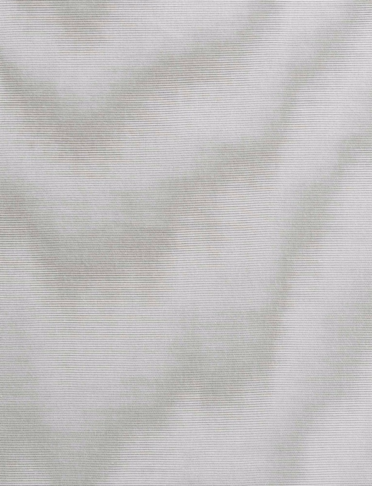 Cool silver-grey textile with fine horizontal ribbing and faint clouded shading