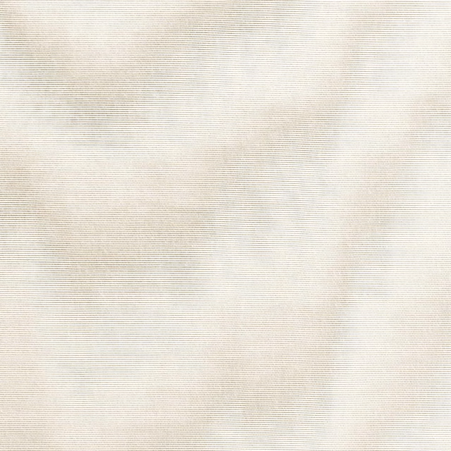 Pale ivory textile with fine horizontal ribbing and soft, cloudy moiré movement