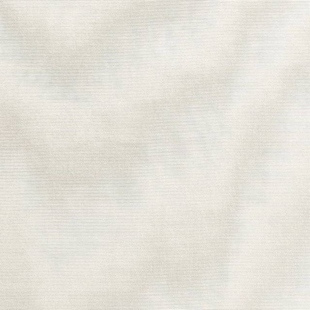 Pale pearl textile with fine horizontal ribs and subtle clouded tonal drift