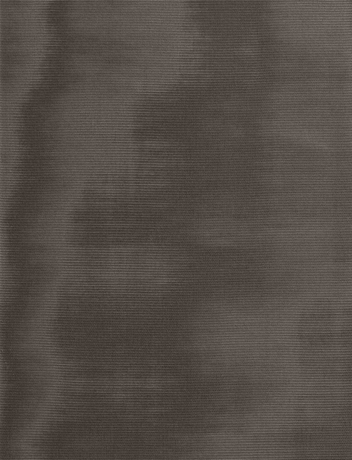 Deep grey-brown taupe textile with fine horizontal ribbing and softly shifting surface