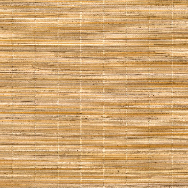 Warm straw-gold fabric with fine horizontal strié lines and subtle woven variation