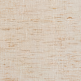 Warm ivory woven textile with fine slubs and broken beige horizontal striations