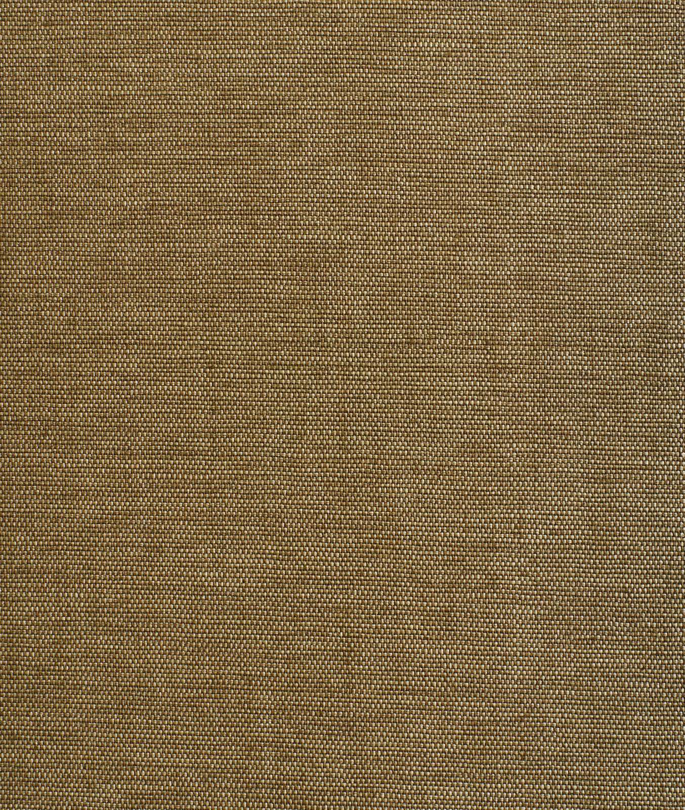 Close-up of muted olive-brown fabric with a fine, tightly woven basket texture