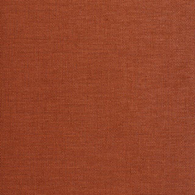 Close-up of rooibos terracotta fabric with a fine, even woven texture