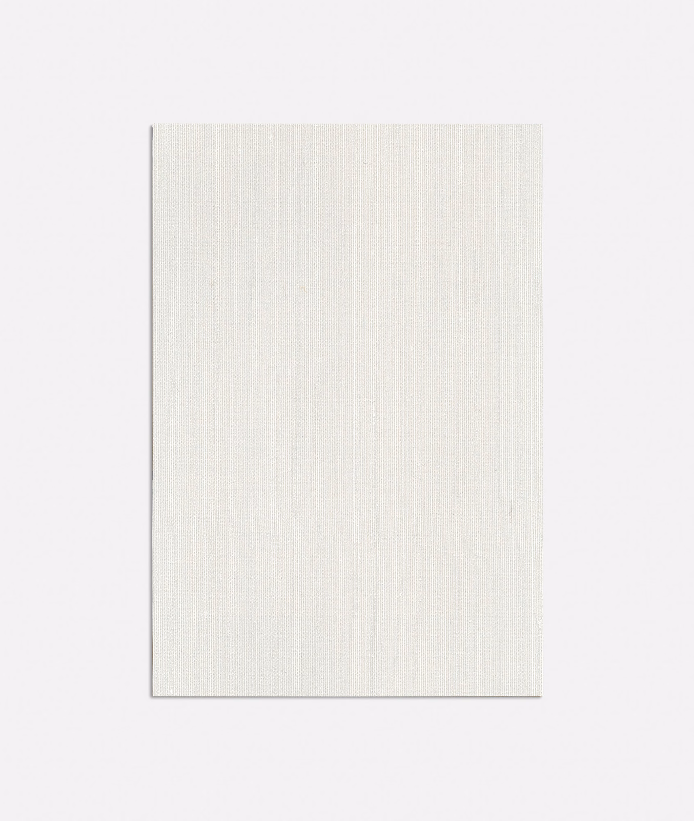 Pale ivory Jasmin fabric with delicate vertical woven lines