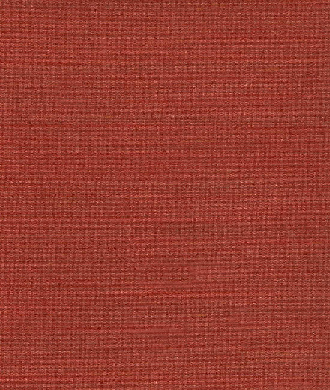 Deep carmine red textile with fine horizontal striations and subtle tonal variation