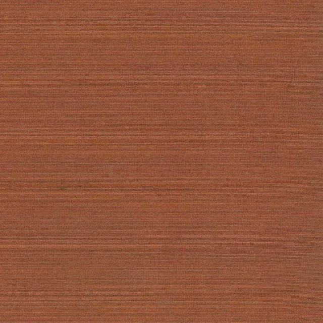 Muted terracotta-brown fabric showing a fine, subtly striated woven surface