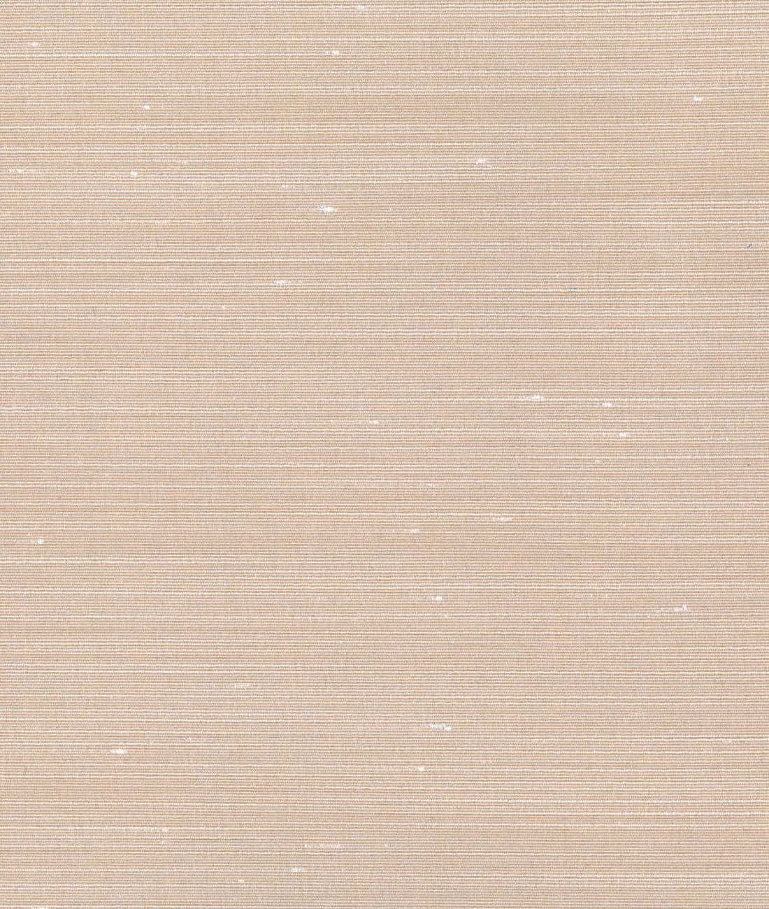 Pale beige fabric with fine horizontal ribs and scattered white slubs