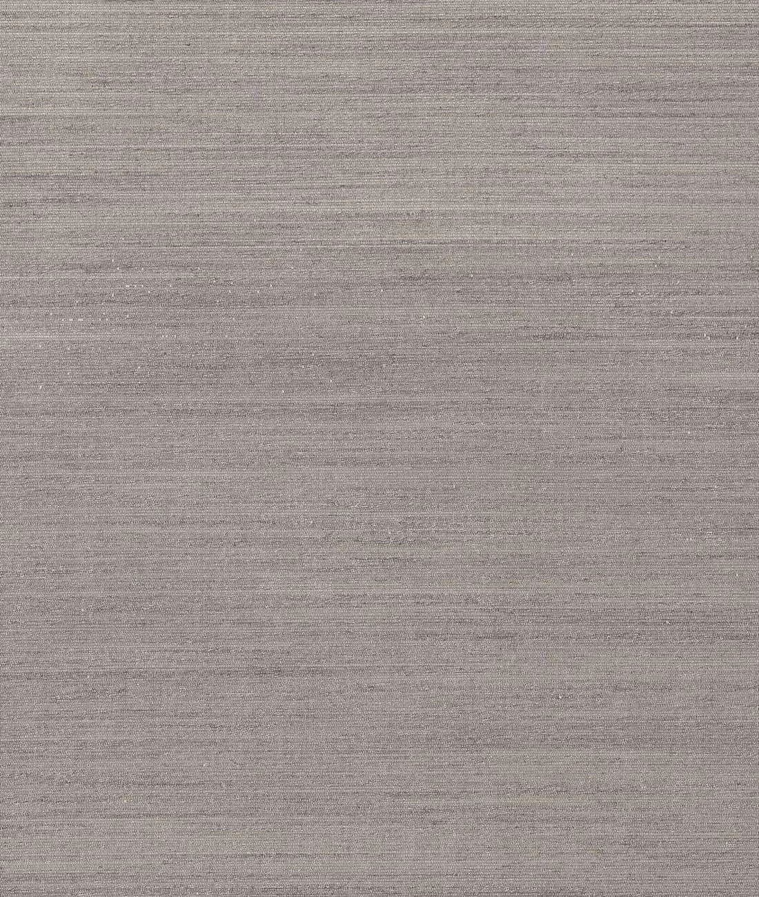 Mushroom-grey textile with fine horizontal striations and a softly flecked woven surface