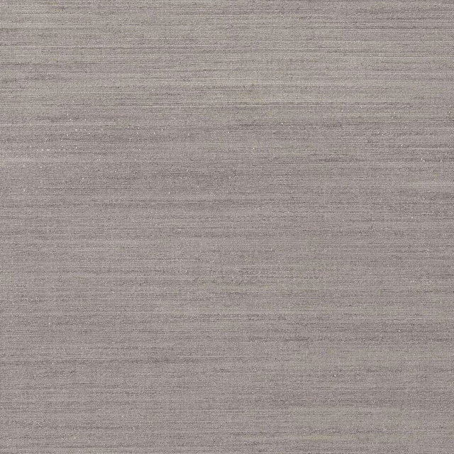 Mushroom-grey textile with fine horizontal striations and a softly flecked woven surface