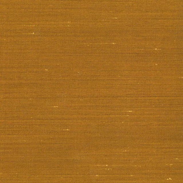 Warm antique-gold textile with fine horizontal slubs and scattered pale glints