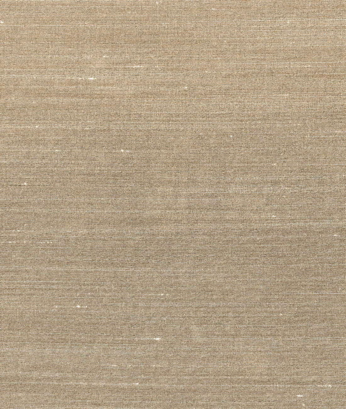 Muted tea-rose taupe woven fabric with fine horizontal slubs and pale flecks