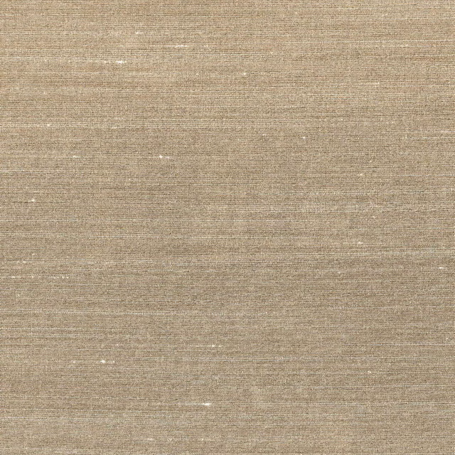 Muted tea-rose taupe woven fabric with fine horizontal slubs and pale flecks