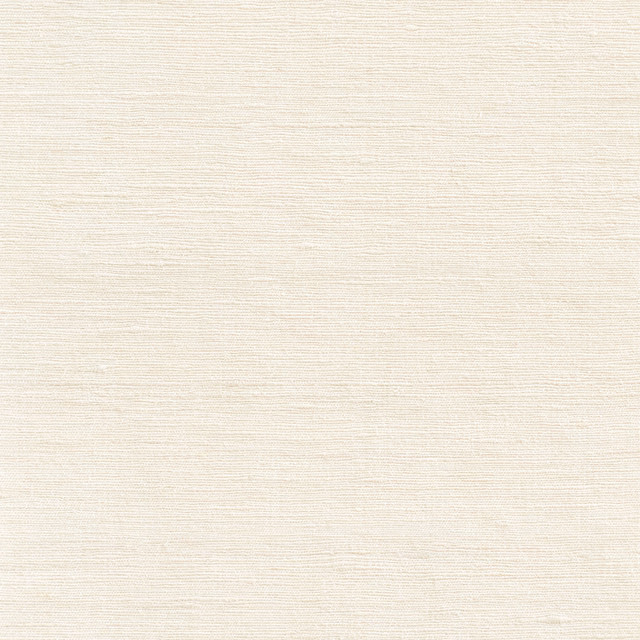 Warm ivory fabric with fine irregular horizontal slub texture