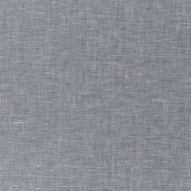 Cool grey woven textile with fine silvery crosshatch and subtle mauve-grey depth