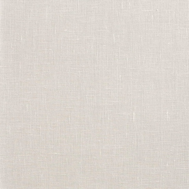 Pale greige woven textile with a delicate, irregular crosshatched surface