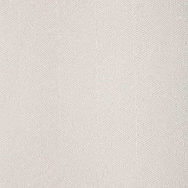 Warm ivory woven textile with fine vertical chevron columns and subtle ribbed texture