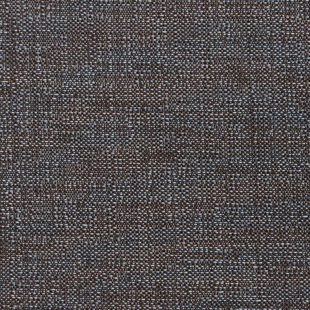 Close-up of charcoal grey fabric with dense, finely pebbled woven texture