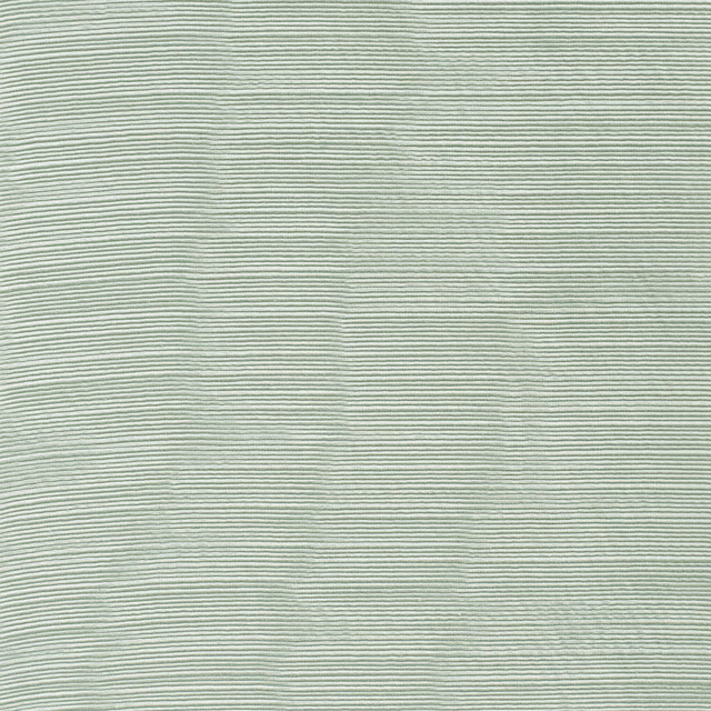 Pale sage-green fabric with fine, closely spaced horizontal lines and soft texture