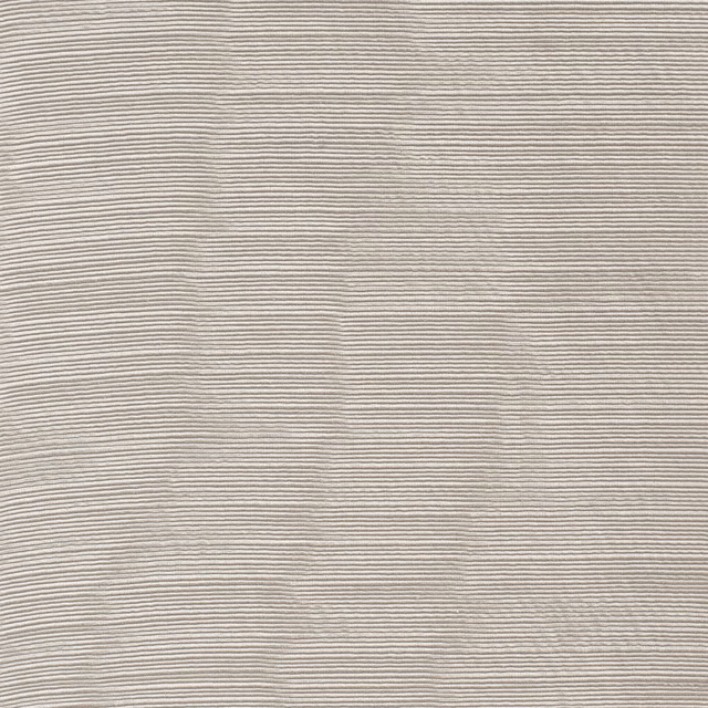 Cool cement-grey fabric with fine irregular horizontal lines and a softly ribbed surface