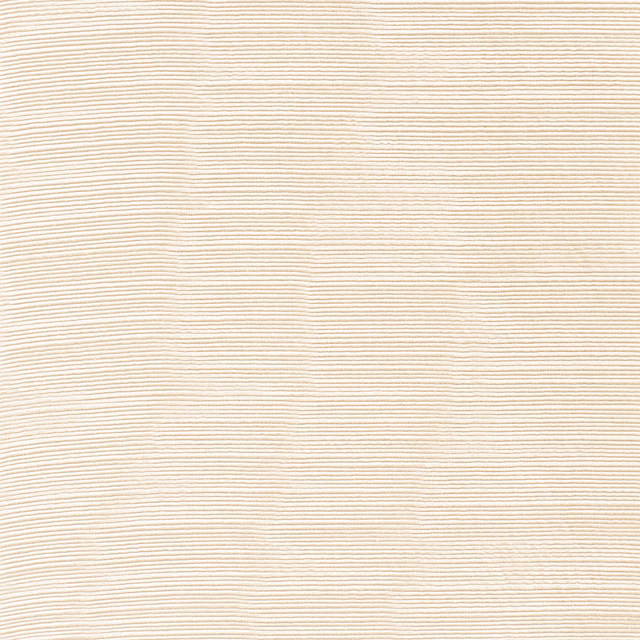 Warm ivory fabric with delicate, closely spaced horizontal ribbing