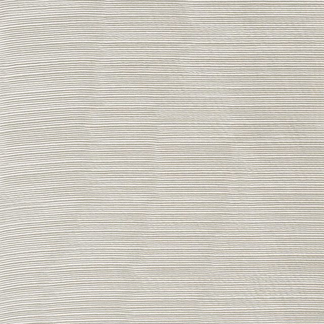 Pale ivory-grey fabric swatch with fine, subtly irregular horizontal grey lines
