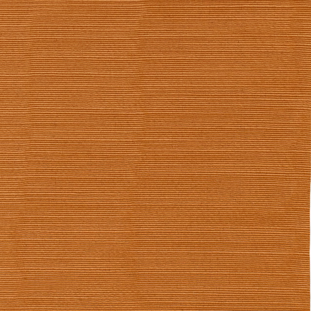 Warm hazelnut-brown fabric with closely spaced horizontal ribs and a softly uneven surface