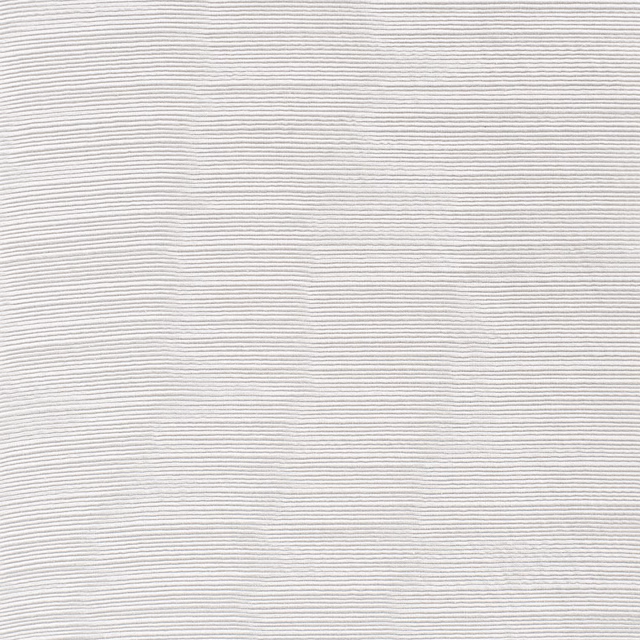 Pale pearl-cream fabric with delicate, uneven horizontal lines and a soft woven surface