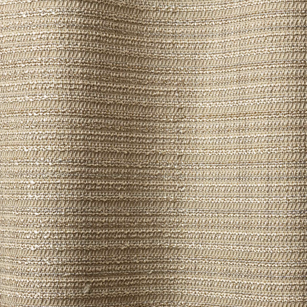 Warm ivory textile with irregular horizontal ribs and soft oatmeal shading