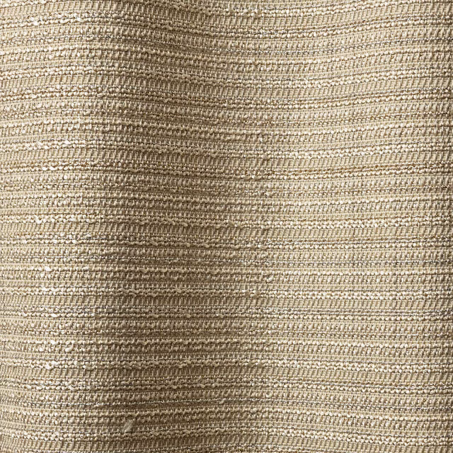 Warm ivory textile with irregular horizontal ribs and soft oatmeal shading