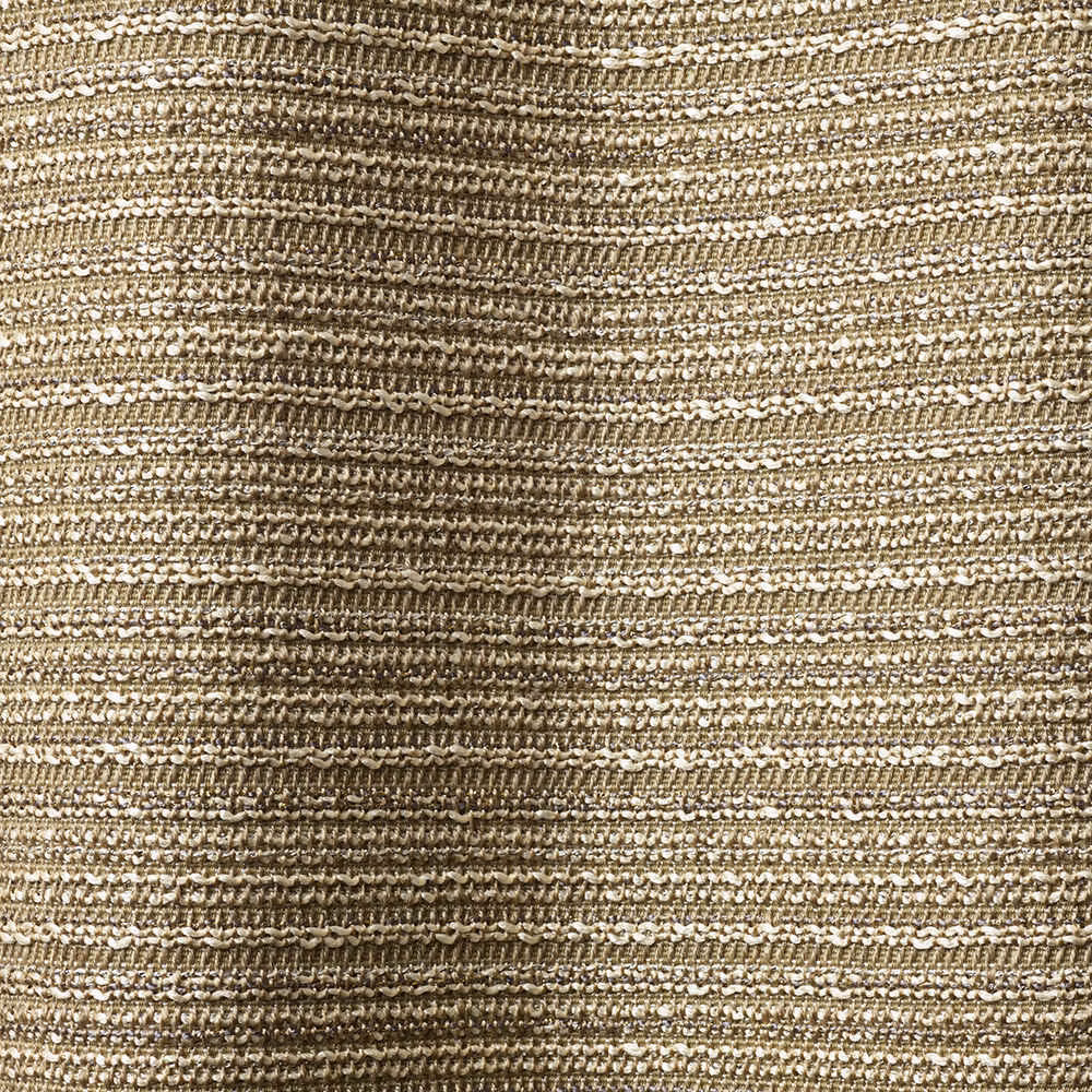 Close-up of Lucillo Natural’s warm beige, irregular horizontal textured weave