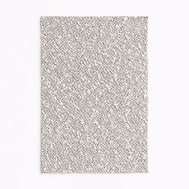 Pale greige taupe fabric with dense tiny flecks and a softly pebbled weave
