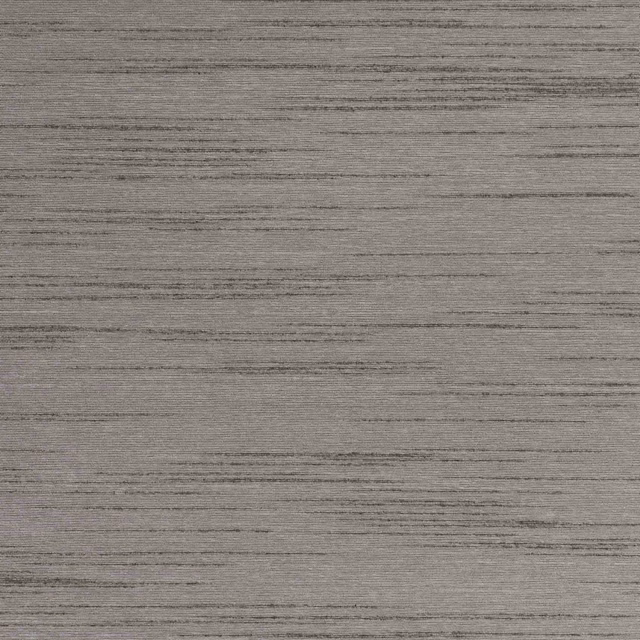 Close-up of cool stone-grey fabric with fine irregular horizontal dark striations