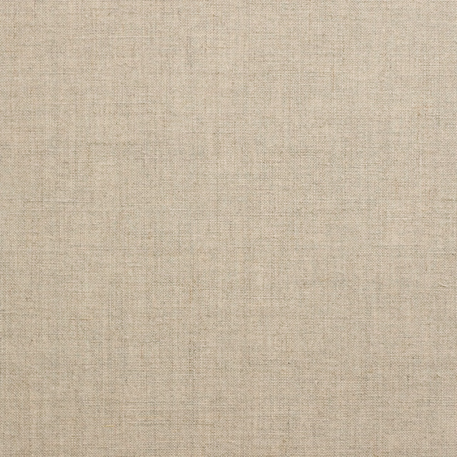 Warm greige woven swatch with subtle vertical and horizontal crosshatch texture