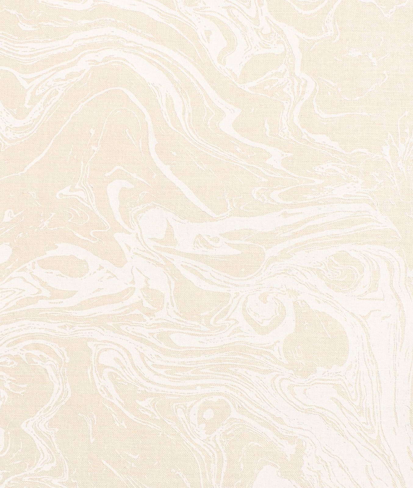 Pale ivory textile with white swirling marbled lines and fine woven grain