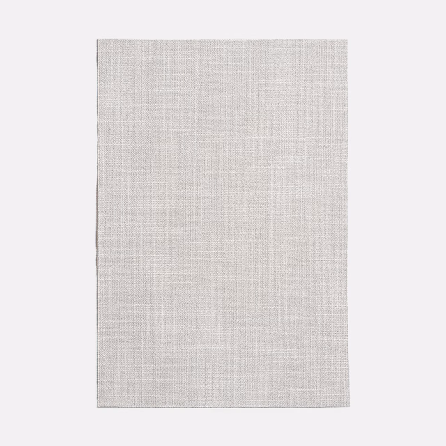 Pale pearl-grey woven swatch with a fine, softly crosshatched texture