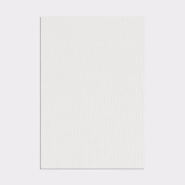 Pale ivory-white Michel Bianco swatch showing a barely visible fine woven texture