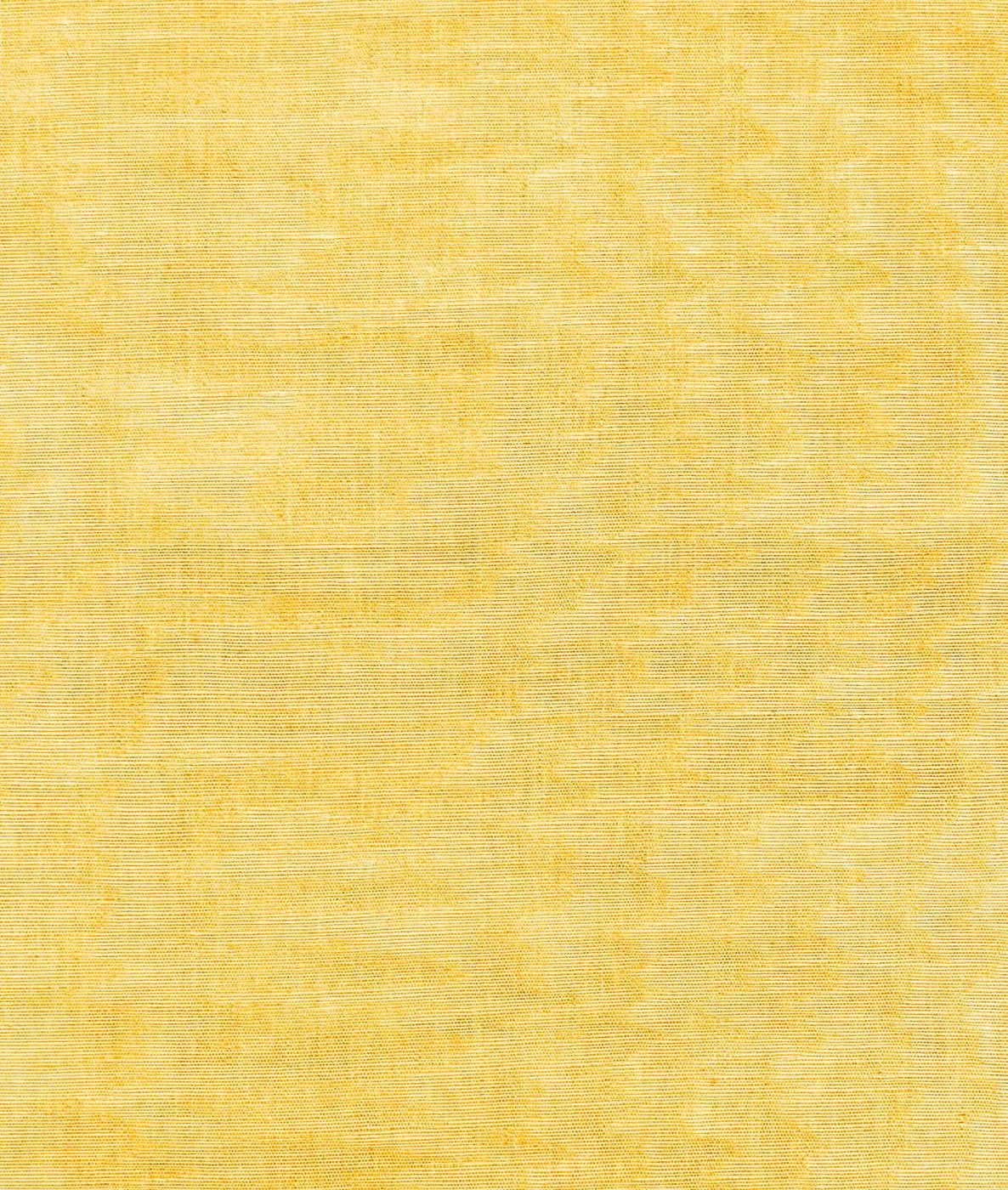 Warm gold-yellow moiré weave with softly clouded horizontal striations