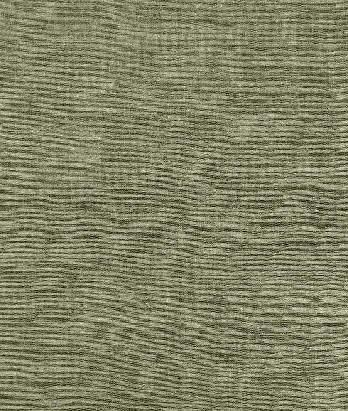 Muted olive-grey moiré textile with a fine, softly mottled woven surface