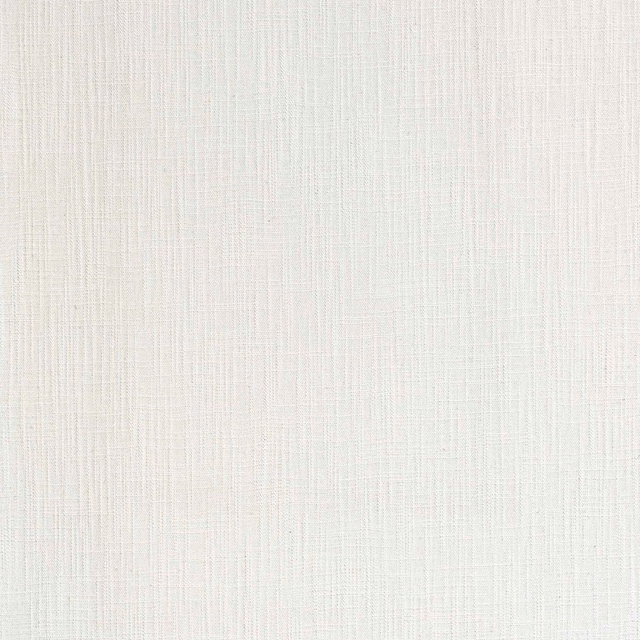 Pale ivory fabric with delicate vertical weave and subtly irregular woven texture