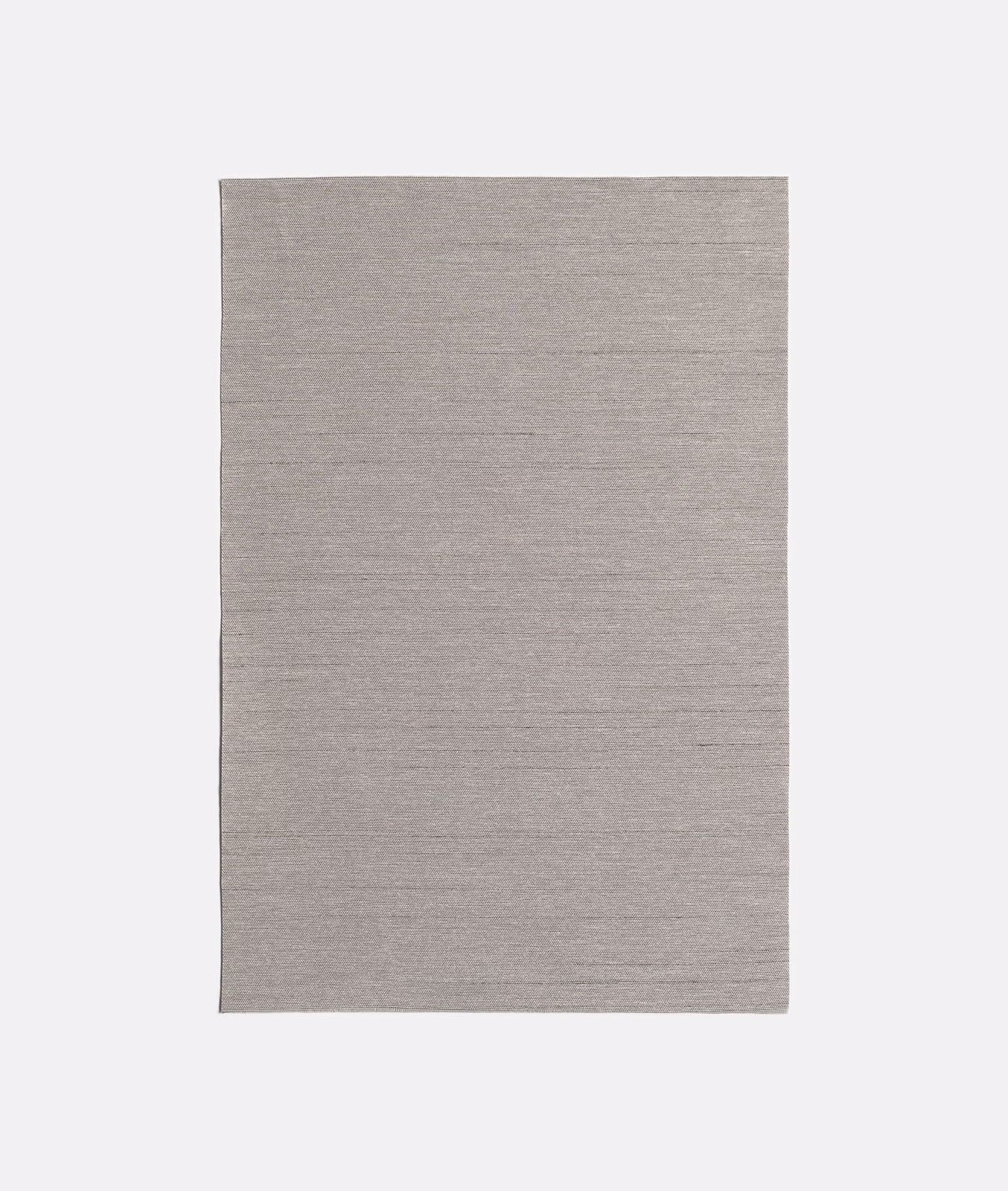 Cool lead-grey swatch showing a fine, subtly striated horizontal weave